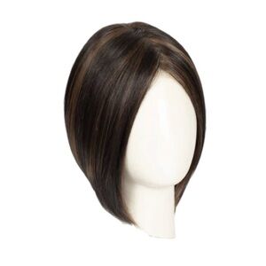 DAWN/ Midnight Cocoa/ Brown with red Highlights/synthetic HD lace front wig
